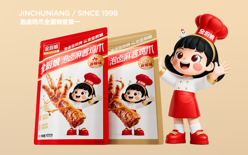 金厨娘 | 老字号品牌焕新破局，精准聚焦泡卤品类铸就泡卤行业金招牌
