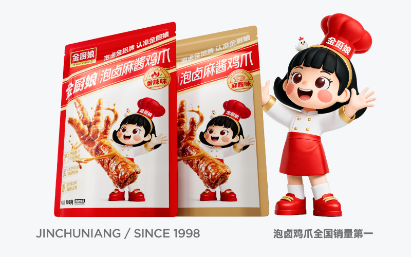 金厨娘 | 老字号品牌焕新破局，精准聚焦泡卤品类铸就泡卤行业金招牌